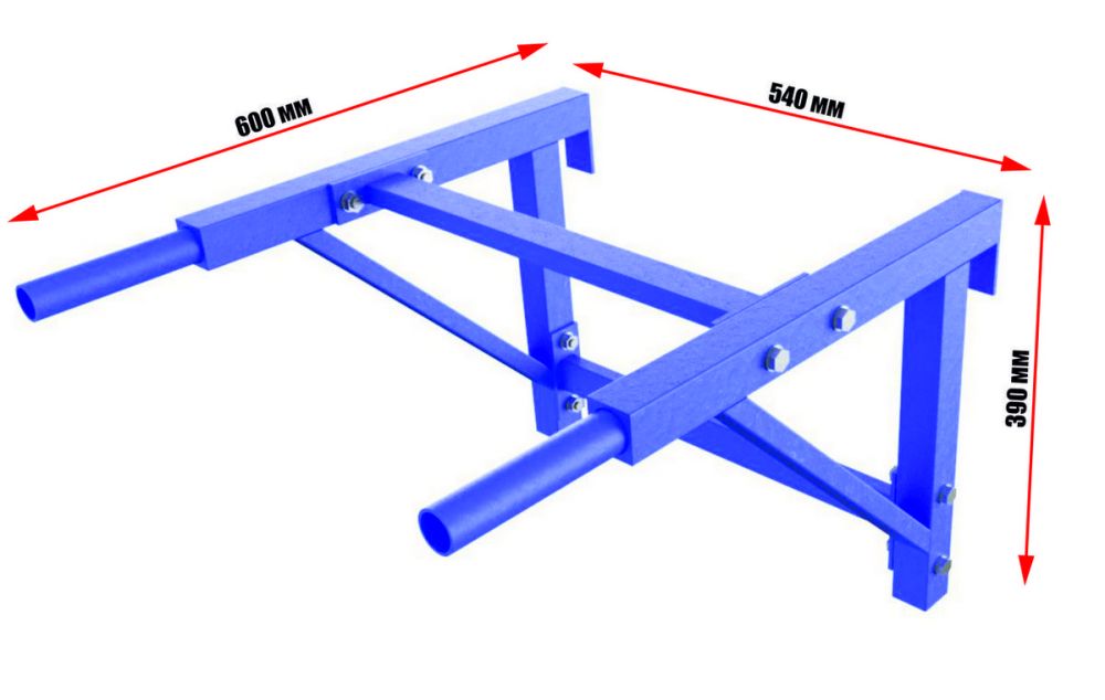 Брусья разборные на шведскую стенку  Pioner A12135