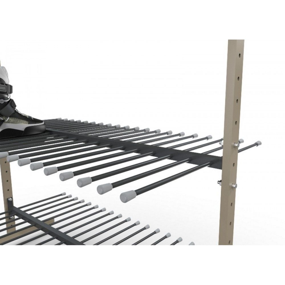 Стеллаж Стандарт для коньков и роликов, двухсторонний 205х125х62,5см  KSD-50