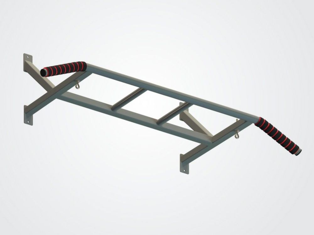 Турник настенный, белый Pioner A16518