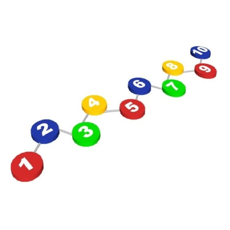 Мягкий развивающий модуль Шагайка  Pioner A10388