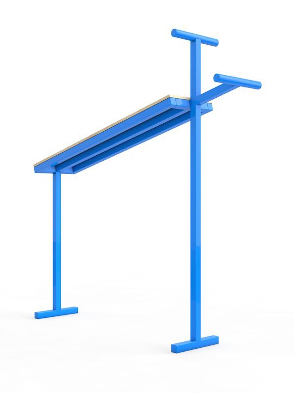 Скамья для пресса уличная  Pioner A16226