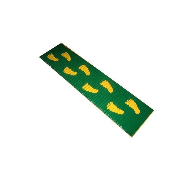 Коврик массажный со следочками 140х40 см  Pioner A11558