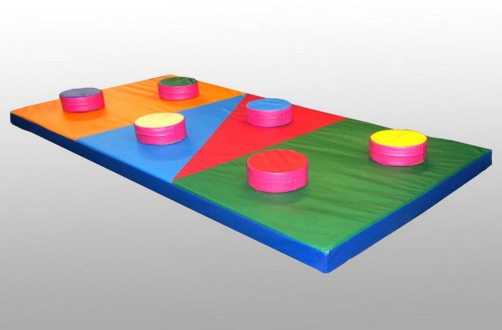 Мат 200х100x20cм C кочками  Pioner A11353