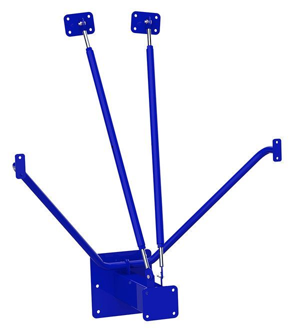 Ферма для баскетбольного щита тренировочного на растяжках вынос 500 мм Pioner A14519