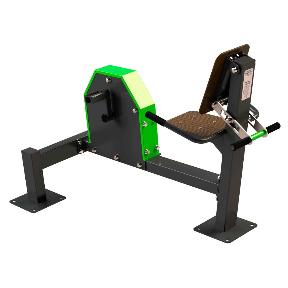 Уличный Велотренажер горизонтальный с безынерционным нагрузочным механизмом  Pioner A17630