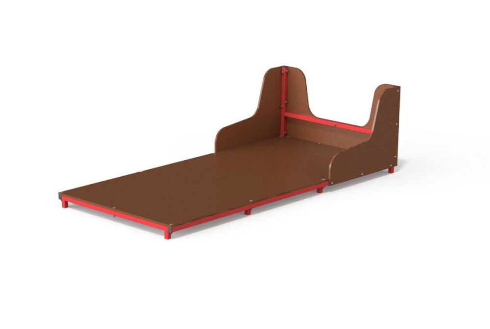 Элемент полосы препятствий Одиночный окоп  Pioner A16874