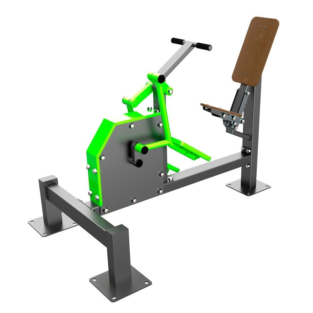 Уличный тренажер Стеер с безынерционным нагрузочным механизмом  Pioner A17628