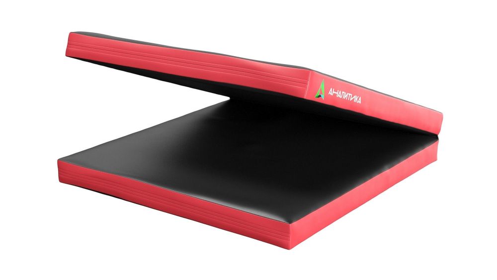 Мат складной 200x100x10см тенотовый  цветной Pioner A11363