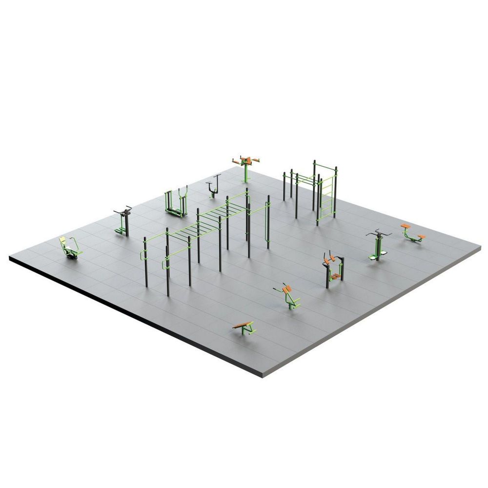 Спортивная площадка 225 кв.м  Pioner A17531