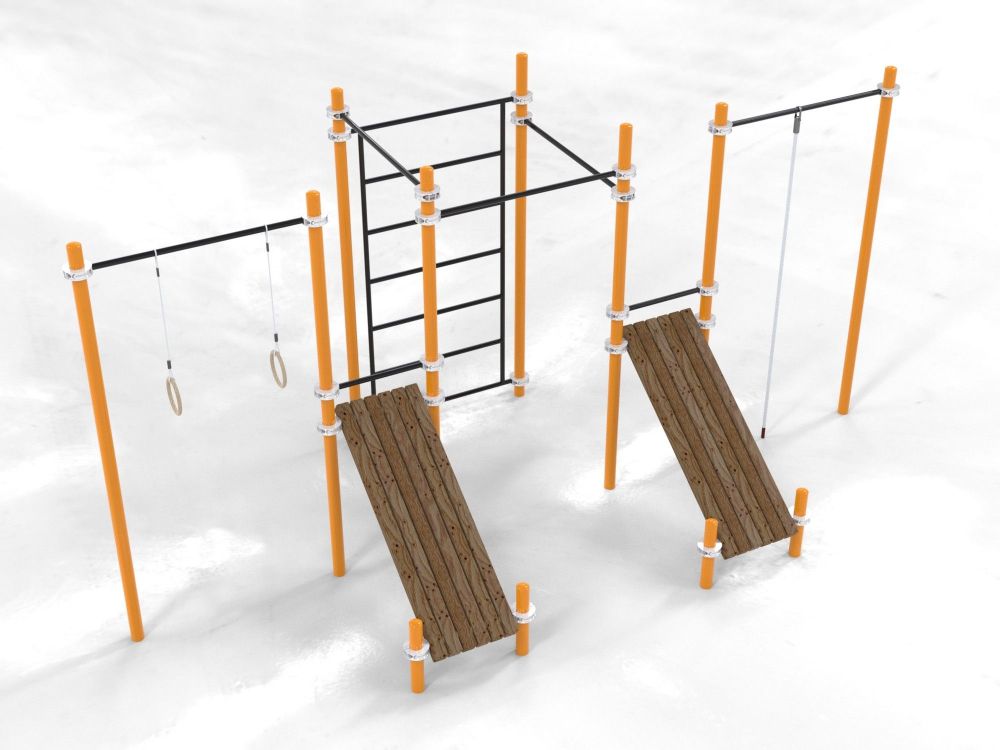 Комплекс тренажеров для Воркаут   Pioner A16729