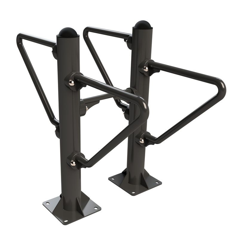 Уличный тренажер Брусья двусторонние разноуровневые  Pioner A17724