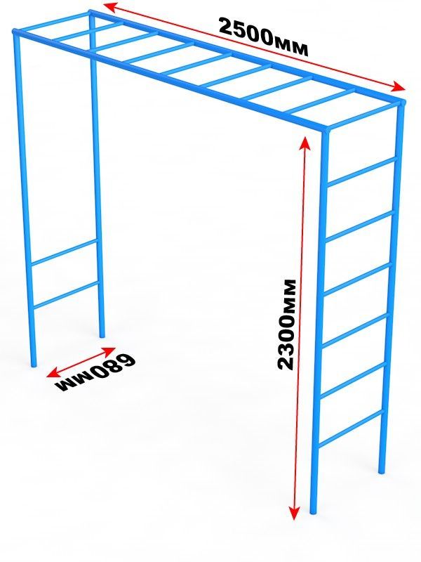 Турник рукоход для улицы  Pioner A16422