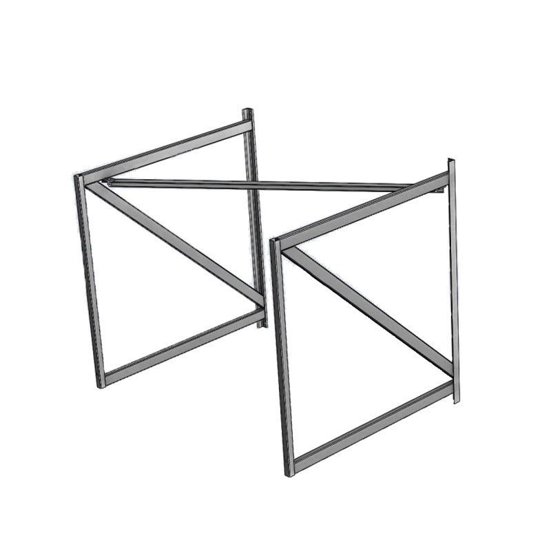 Ферма для щита баскетбольного игрового настенная (вынос 1000)  Pioner A12619