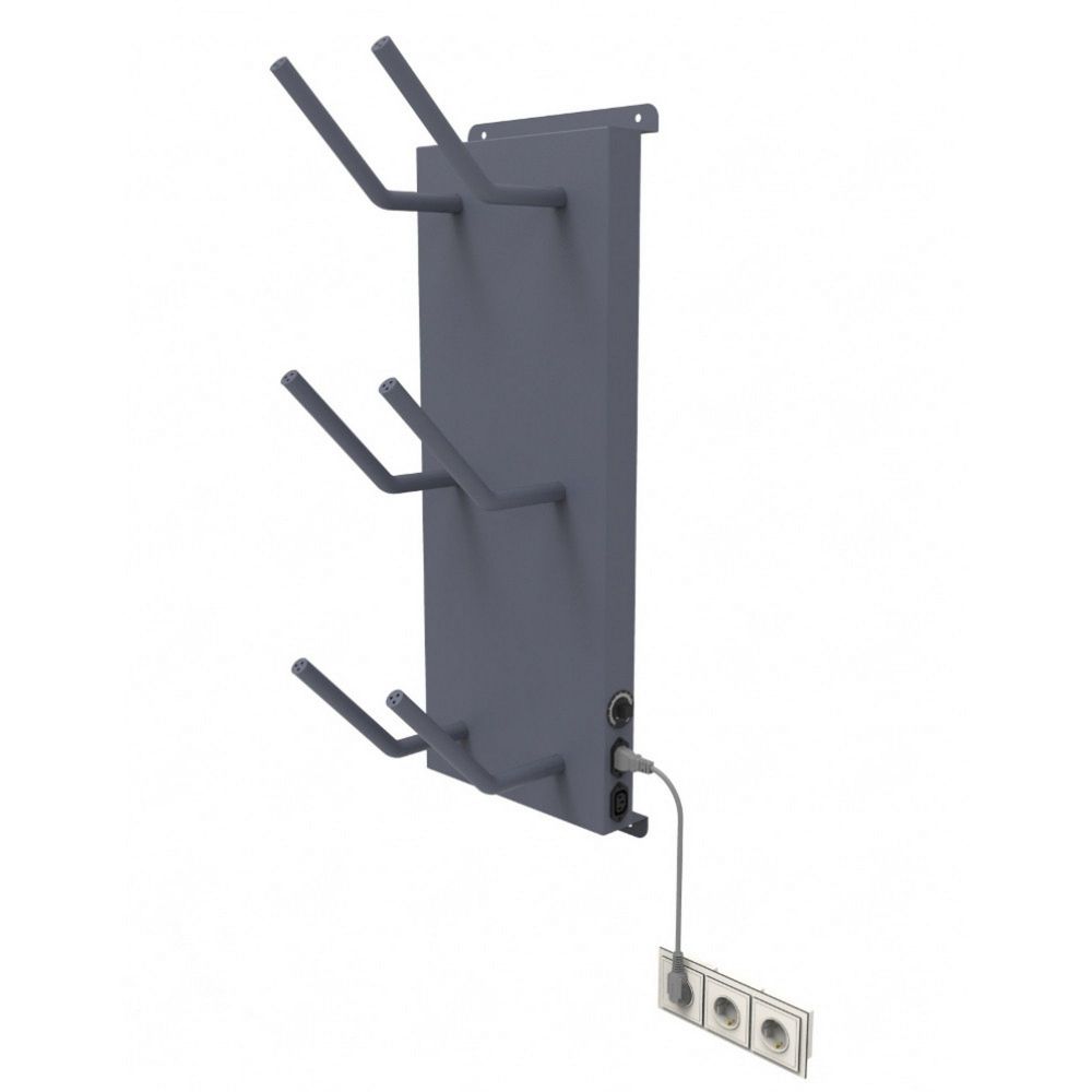 Инфракрасный сушильный стеллаж СЛ3-Эко для обуви, односторонний 86,5х32х31см  IKS-3