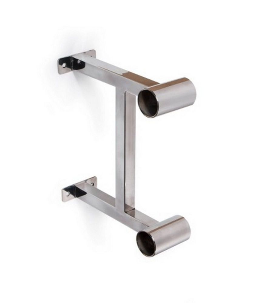 Кронштейн настенный (2-рядный) нержавеющая сталь  Pioner A15215