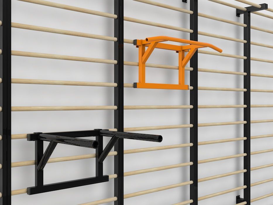 Шведская стенка с турником или брусьями, размер 2600х800 мм  Pioner A16188