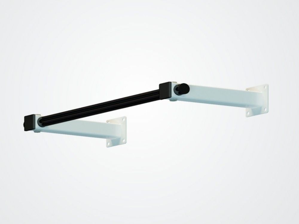 Турник настенный с малым выносом, белый Pioner A16525