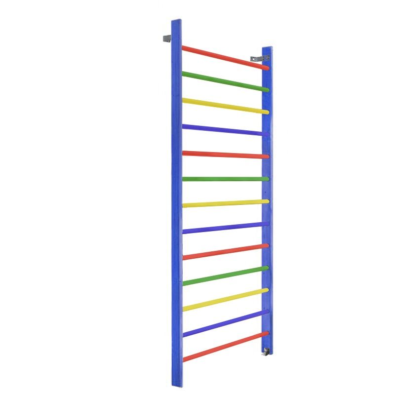 Стенка шведская 280х100 (массив.сосна), цветная  Pioner A15903