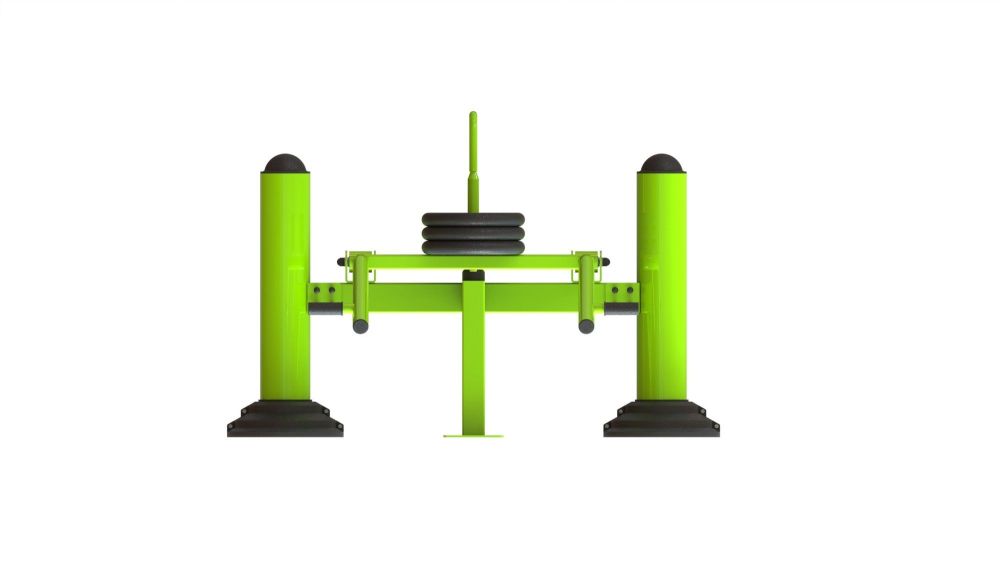 Уличный тренажер взрослый Приседание с изменяемой нагрузкой  Pioner A17352