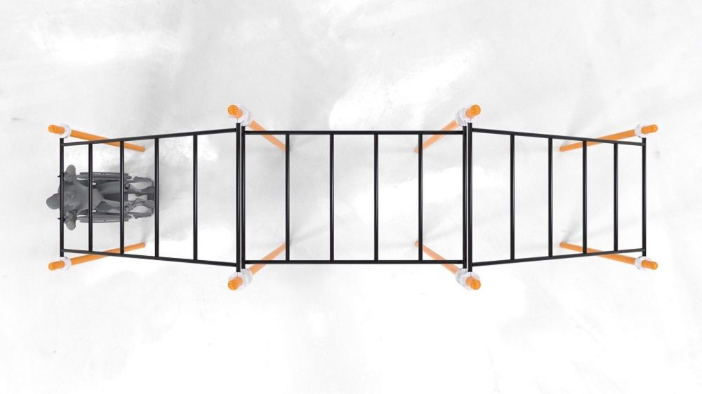 Рукоход трехуровневый для колясочников  Pioner A11851