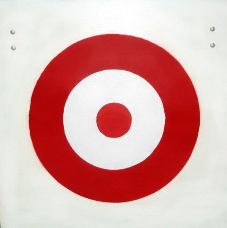 Щит для метания в цель навесной фанерный 600х600 мм  Pioner A12291