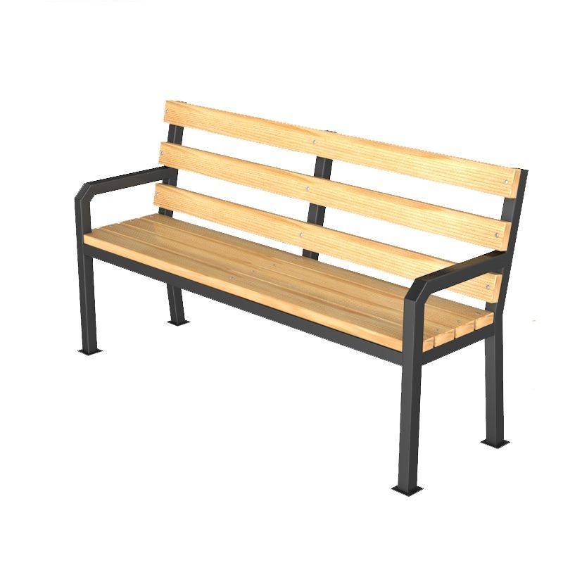 Скамейка дачная со спинкой 150 см (уличная)  Pioner A10769