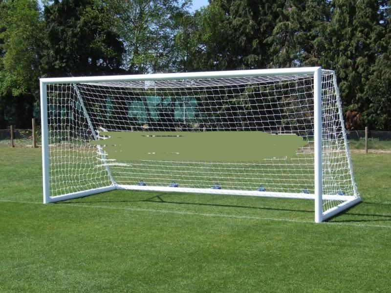 Ворота футбольные алюм. 5.0 х 2.0 м разборные ? 75 мм, переносные 1 шт Pioner A14927