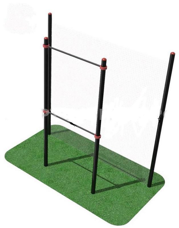 Мишень на стойках квадратная для тестирования инвалидов габариты отверстия 1,5х1,5 м  Pioner A17850