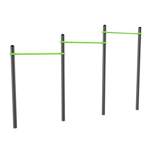 Перекладины разноуровневые для подтягивания из виса на высокой перекладине  Pioner A17513