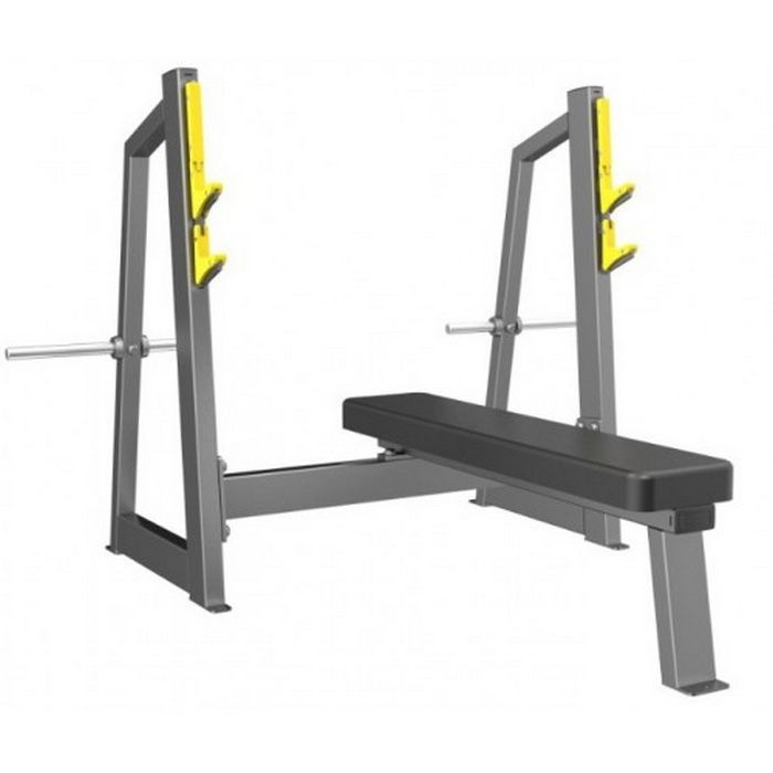 Скамья-стойка для жима штанги лёжа с площадкой для страховки Pioner A17702