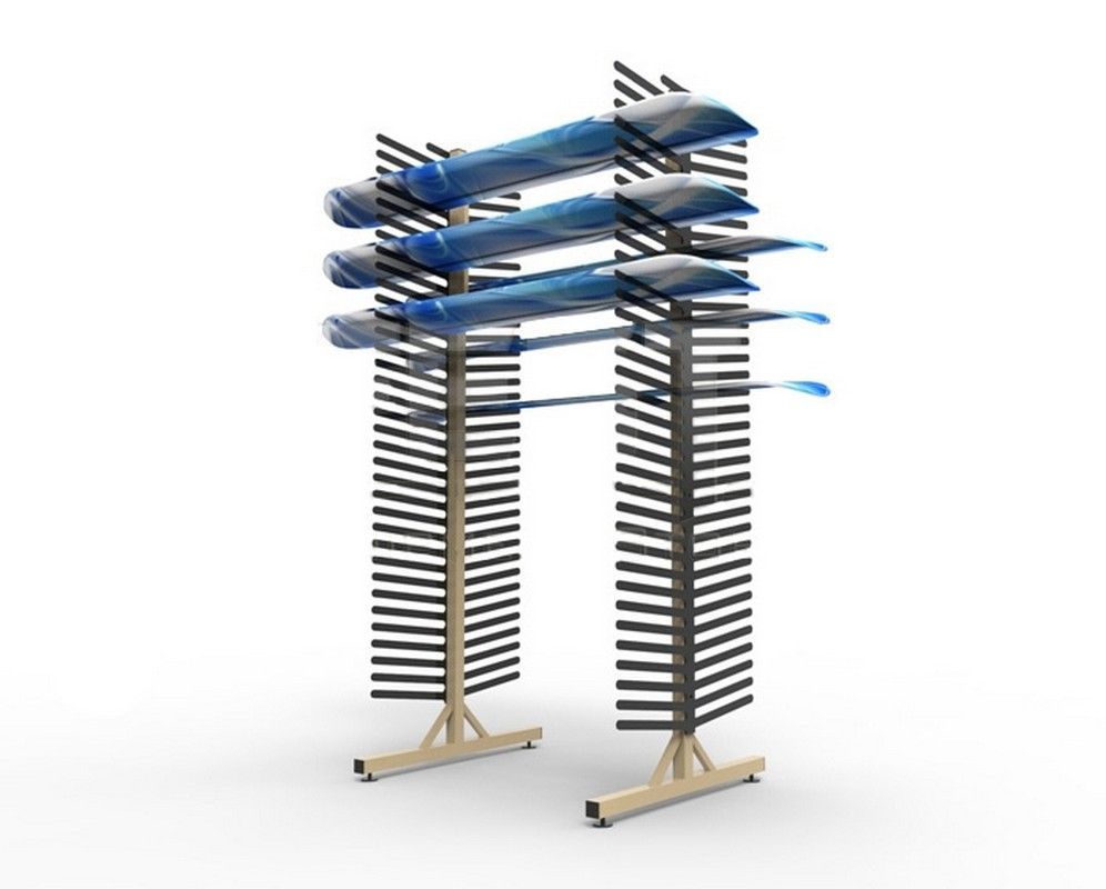 Стеллаж Стандарт СС-2 для сноубордов, двухсторонний 205х93,5х70см  SS2-76