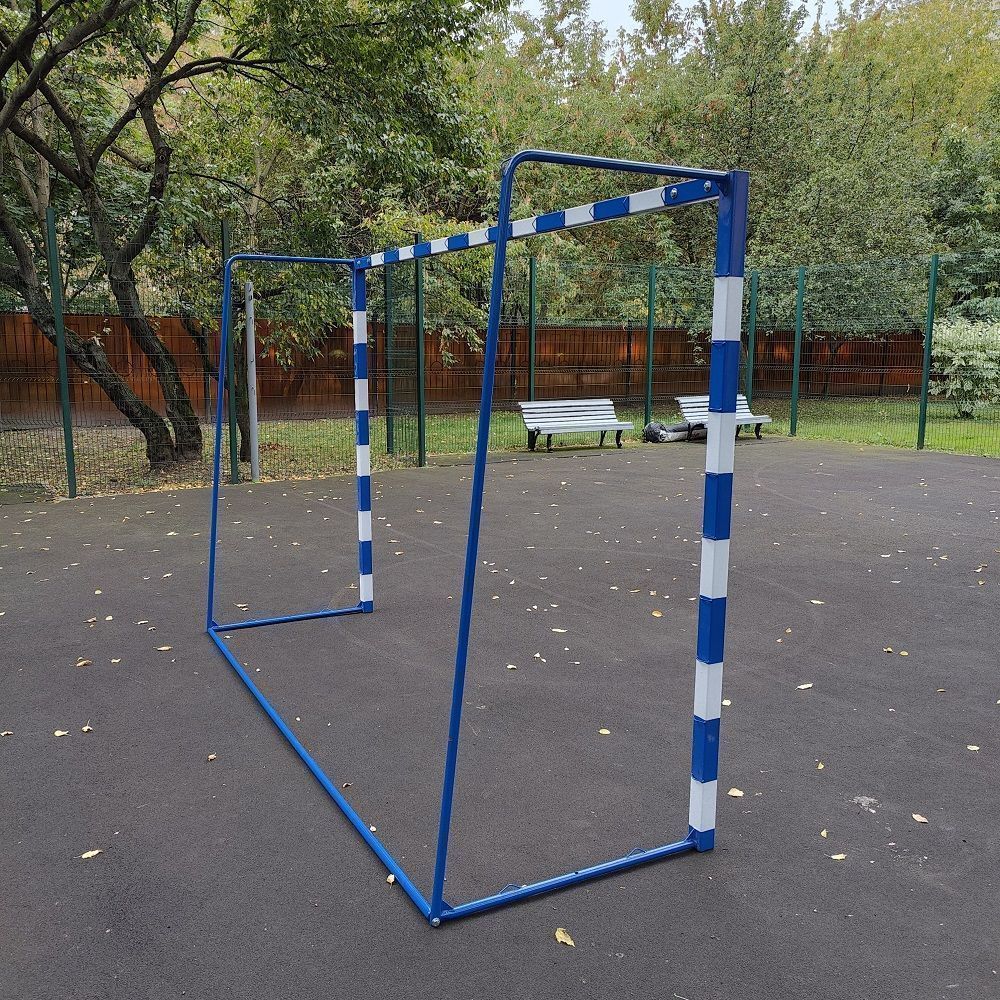 Ворота мини-футбольные, 3х2м, профиль 60х60 мм, свободностоящие A1481354