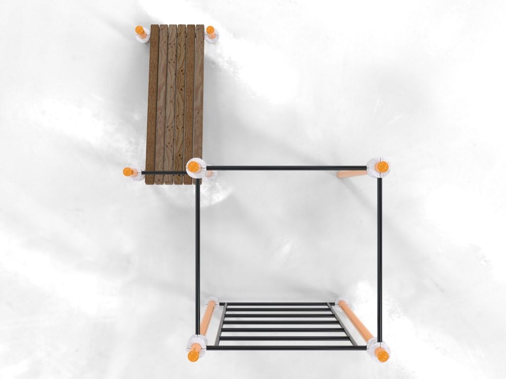 Комплекс для занятий Воркаут   Pioner A16744