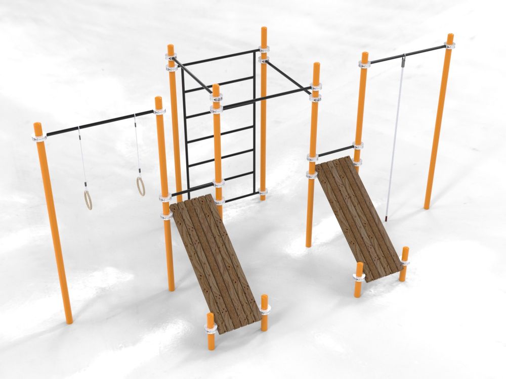 Комплекс тренажеров для Воркаут  Pioner A16712