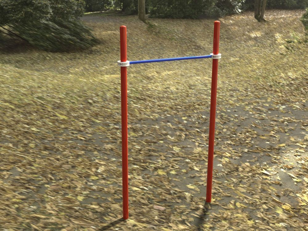 Турник классический для занятий Воркаут Pioner A17401