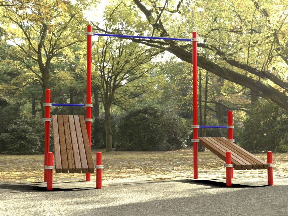 Комплекс для занятий Воркаут Pioner A16835