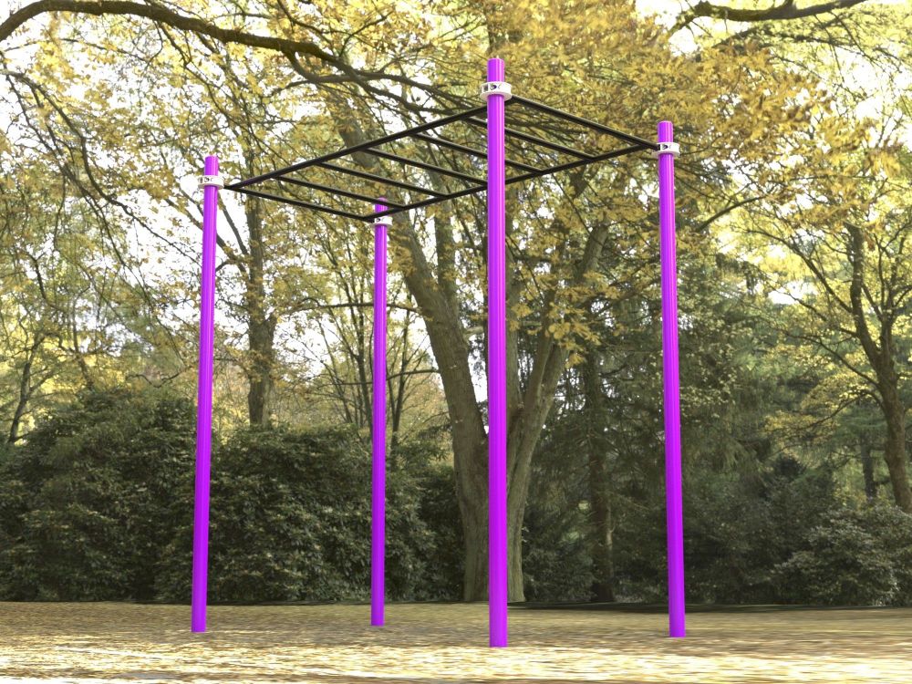 Рукоход одиночный для Воркаут  Pioner A17283