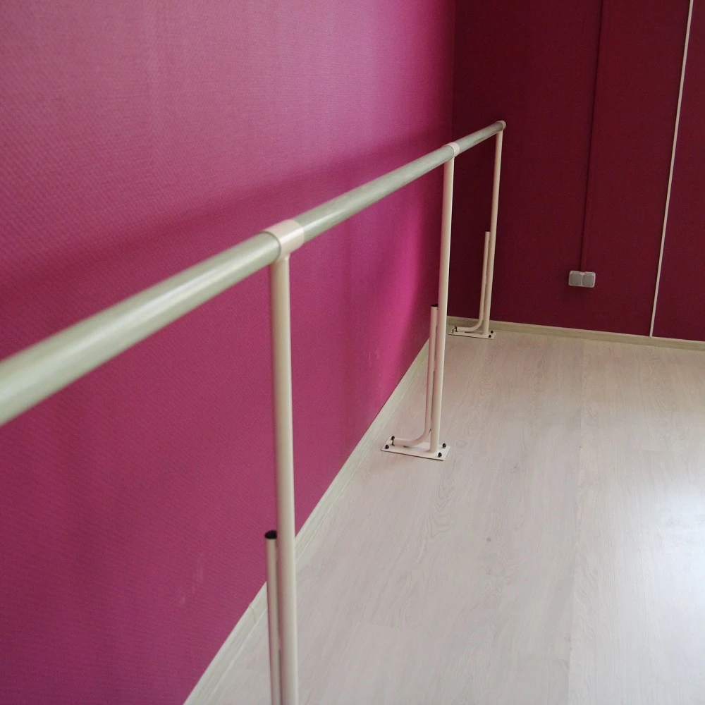 Кронштейн для хореографического станка напольный однорядный