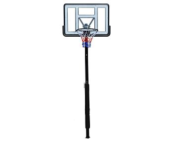 Баскетбольная стационарная стойка DFC ING44P1 112x75cm акрил винт. рег-ка (три короба)