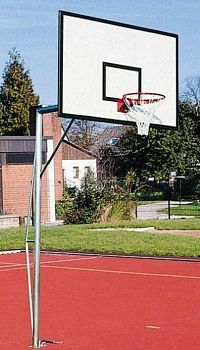 Стойка б/б стационарная Haspo для улицы,установка в стаканы 924-701