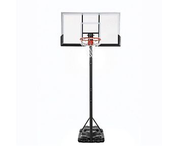 Баскетбольная мобильная стойка DFC STAND56P 143x80cm поликарбонат (два короба)